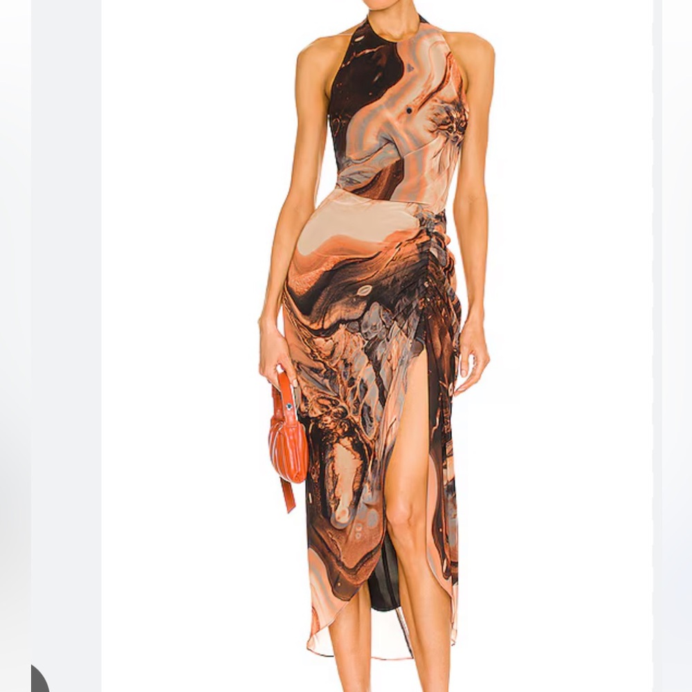 ITMFL In The Mood For Love Beta Abstract Marble Dress